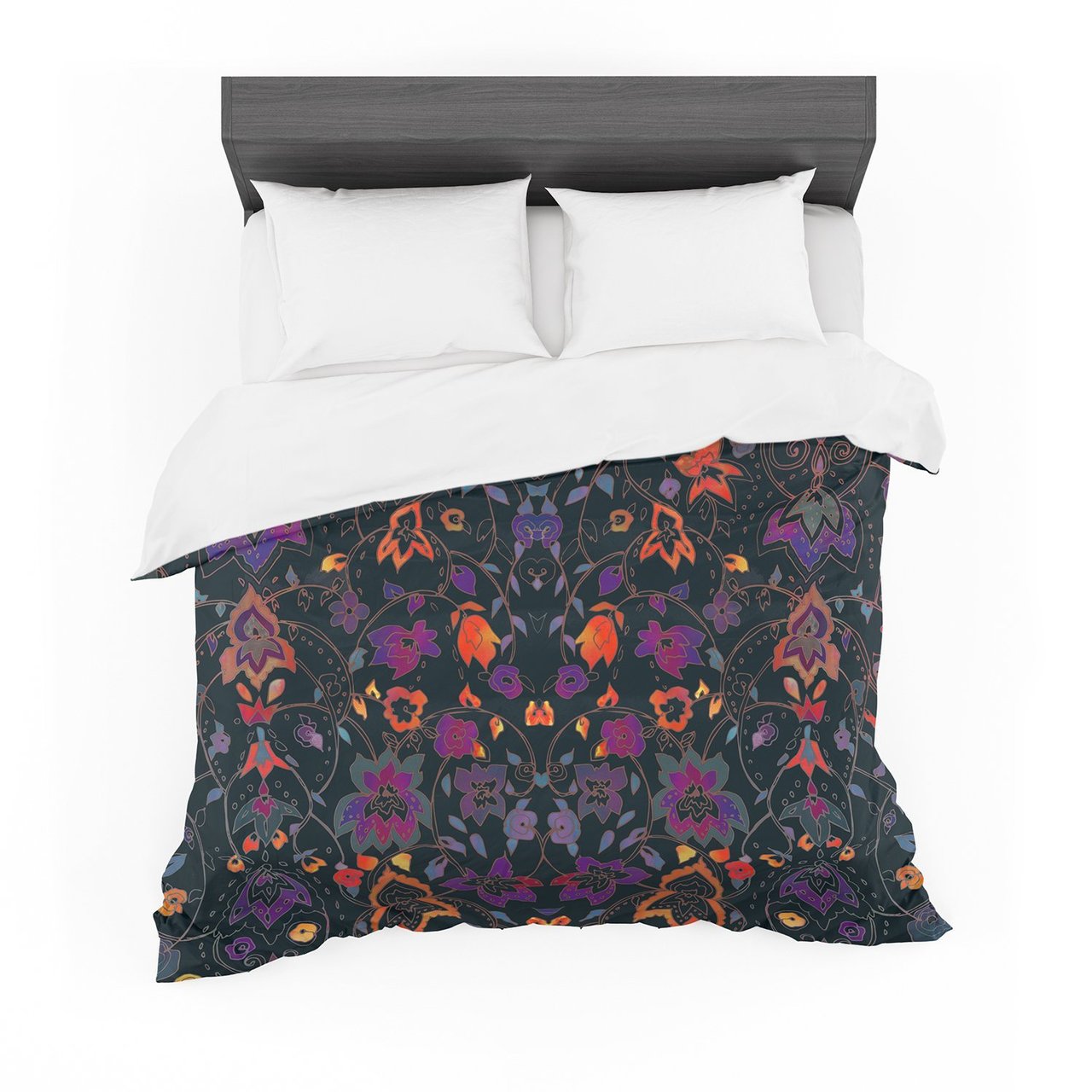 Nikkitrange ‘Bali Tapestry’ Dark Featherweight3D Customized Duvet Cover Bedding Sets