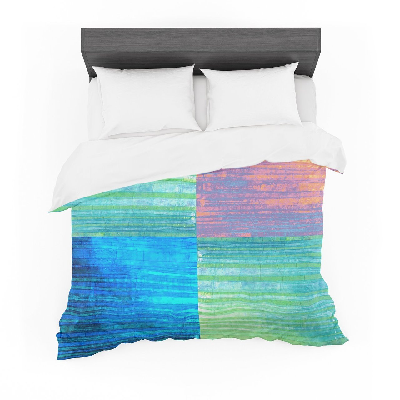 Nina May ‘Crayon Batik’ Cotton3D Customized Duvet Cover Bedding Sets