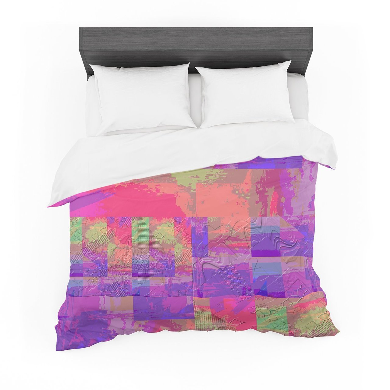 Nina May ‘Embossed Impermenance’ Cotton3D Customized Duvet Cover Bedding Sets