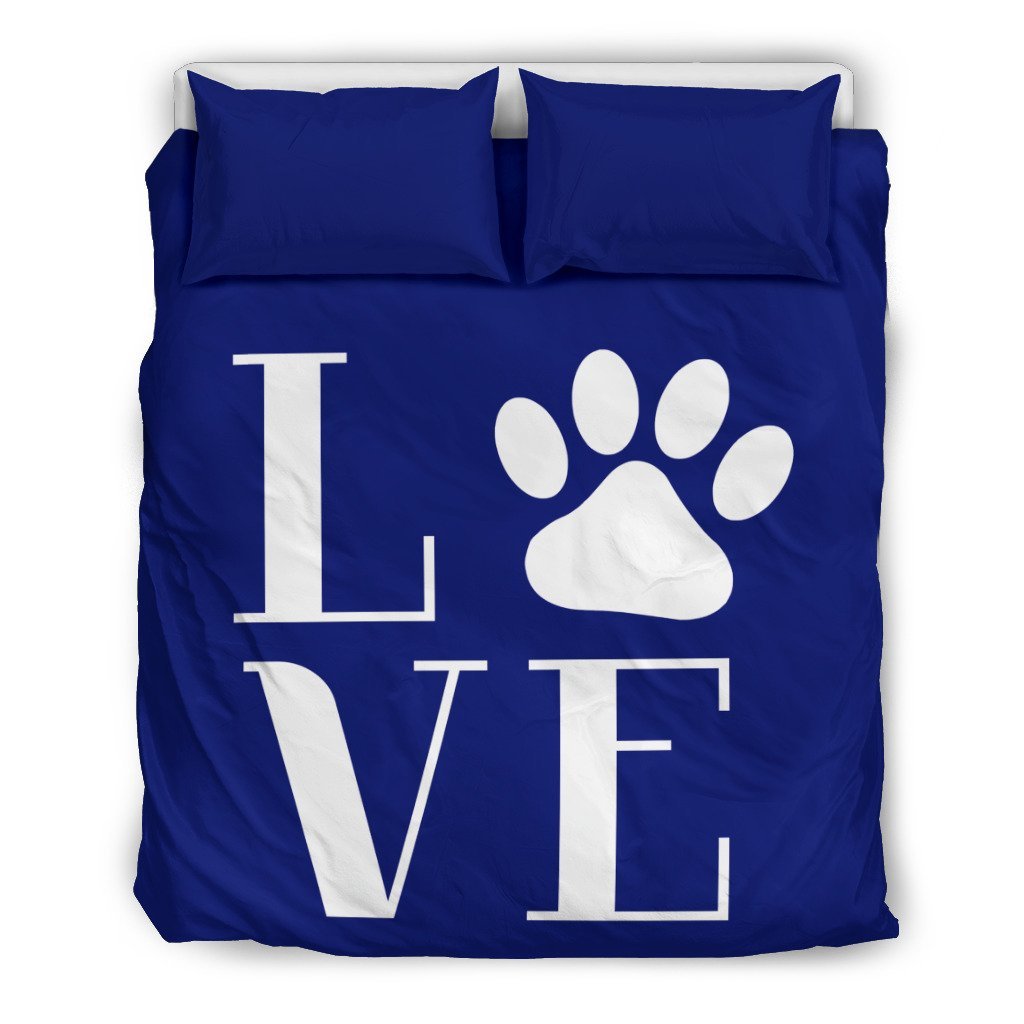 NP Love Dogs 3D Customized Duvet Cover Bedding Sets