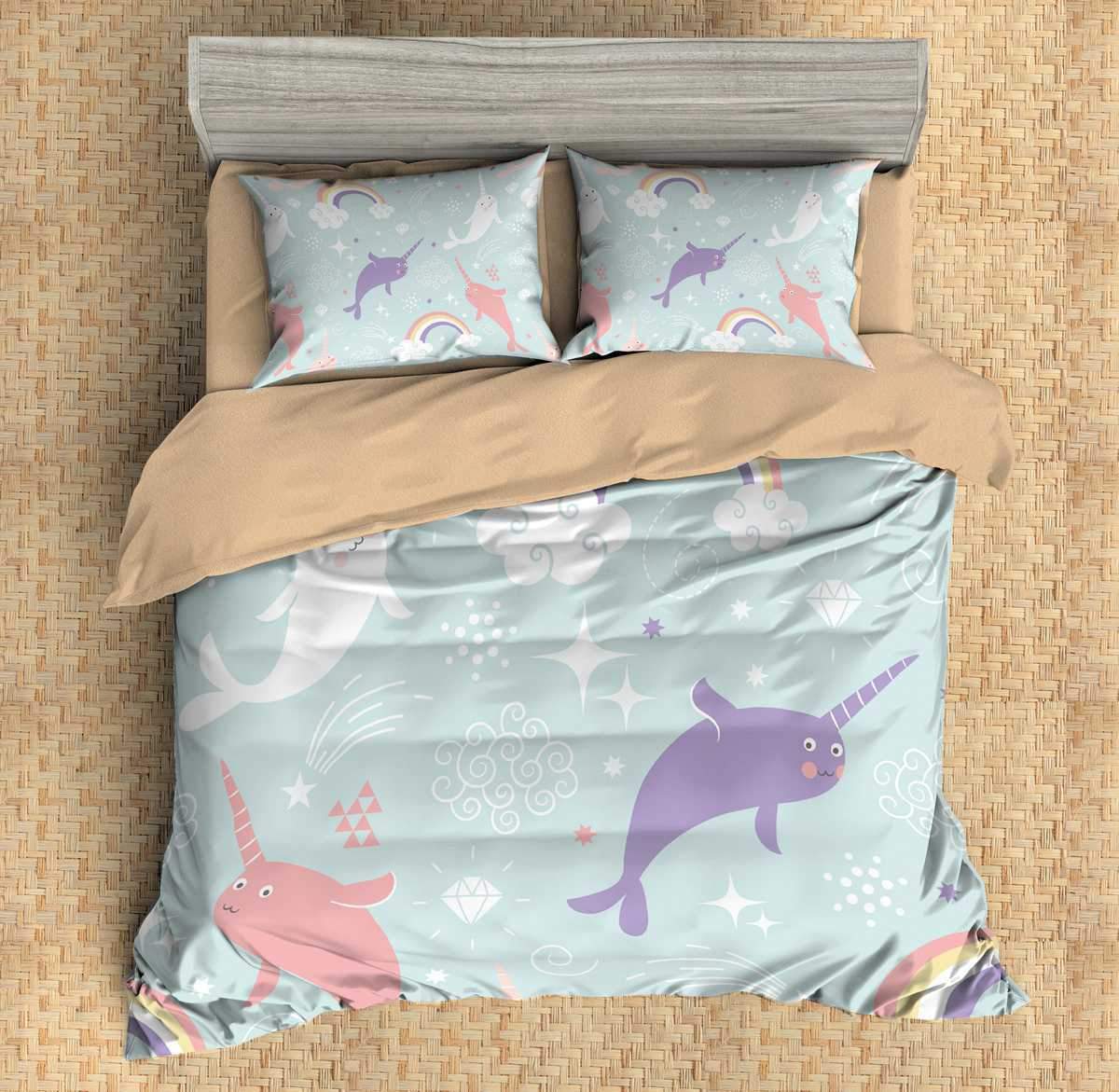 Ocean 10 3D Customized Duvet Cover Bedding Sets