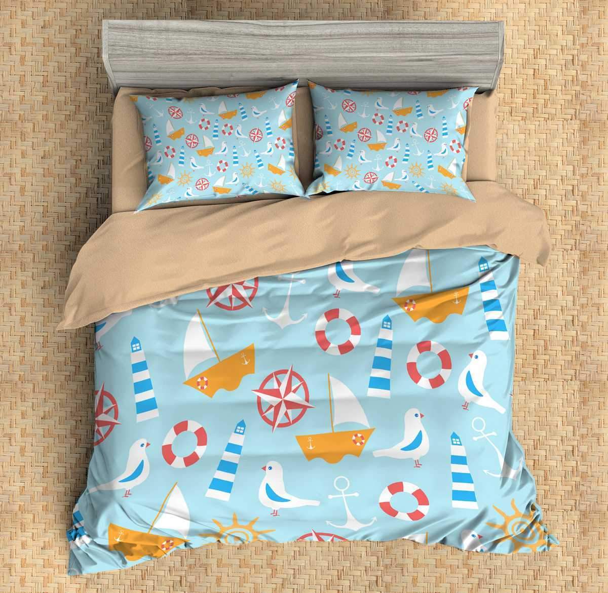 Ocean 11 3D Customized Duvet Cover Bedding Sets