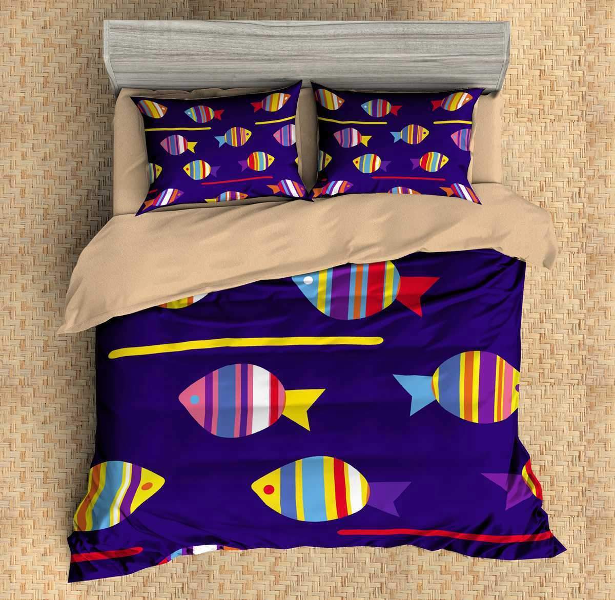 Ocean 7 3D Customized Duvet Cover Bedding Sets