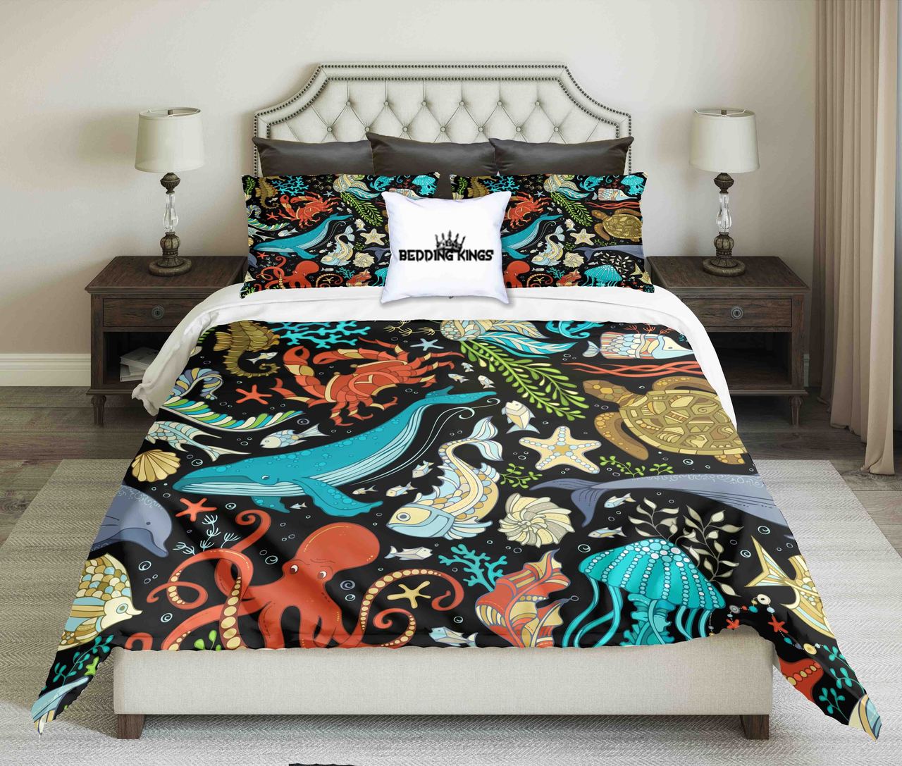 Ocean Design | kings3D Customized Duvet Cover Bedding Sets