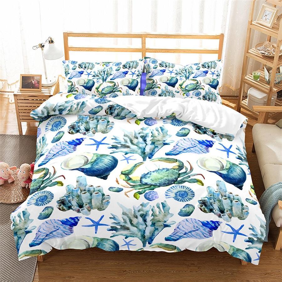 Oceanside 3D Customized Duvet Cover Bedding Sets