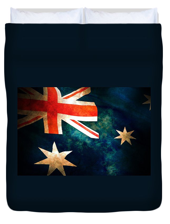 Old Australian Flag 3D Customized Duvet Cover Bedding Sets