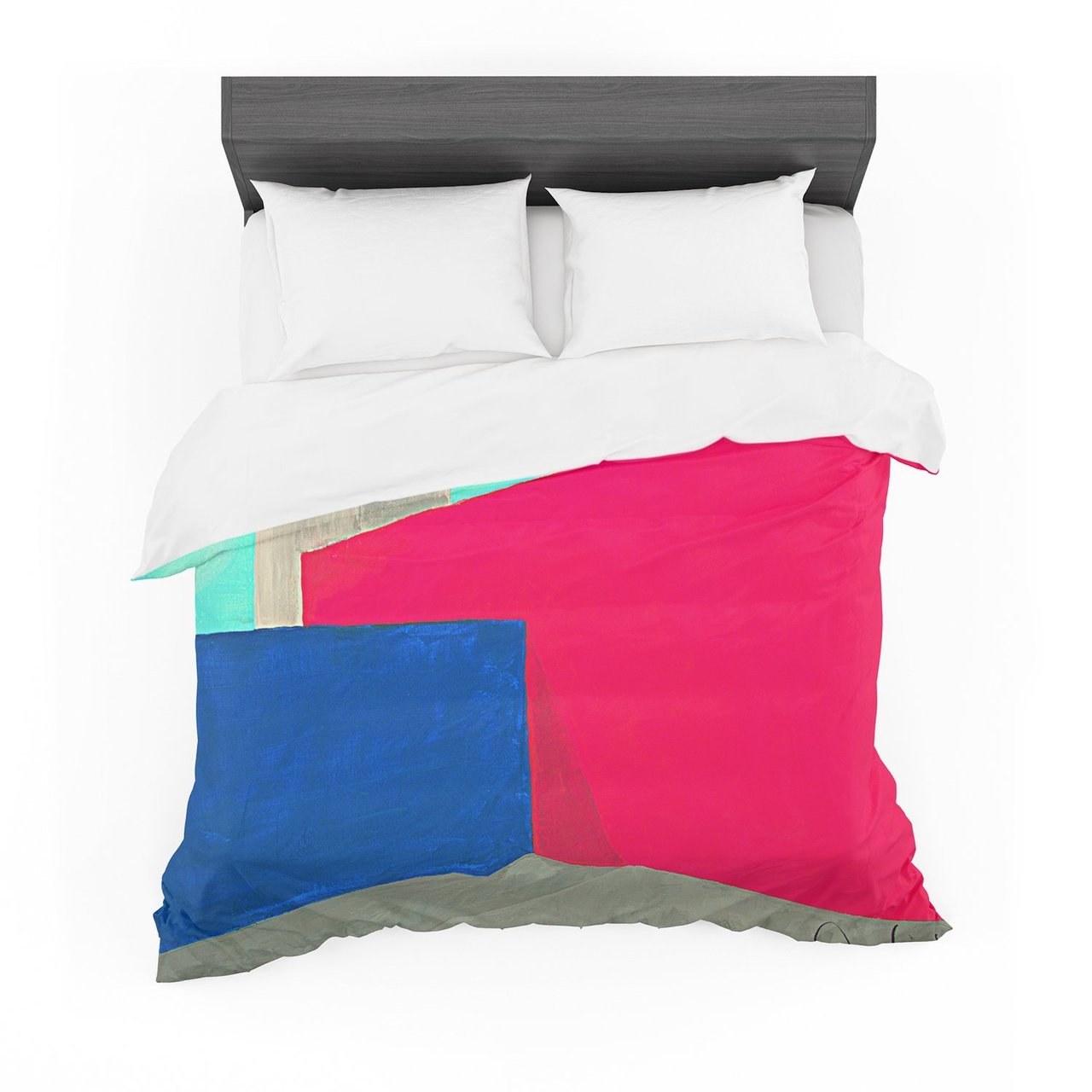 Oriana Cordero ‘Corner’ Multicolor Geometry Featherweight3D Customized Duvet Cover Bedding Sets