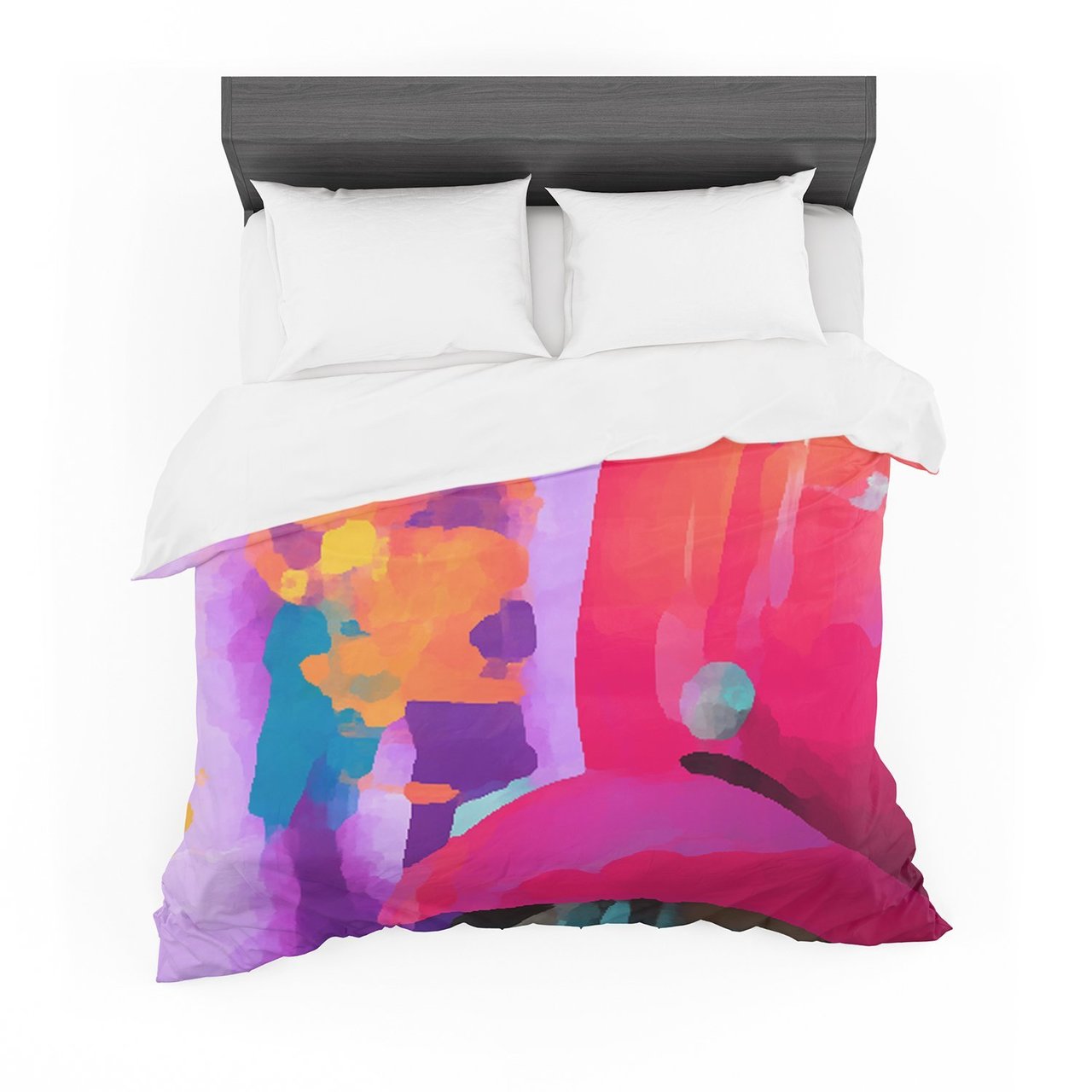 Oriana Cordero ‘Vespa II’ Pink Purple Featherweight3D Customized Duvet Cover Bedding Sets