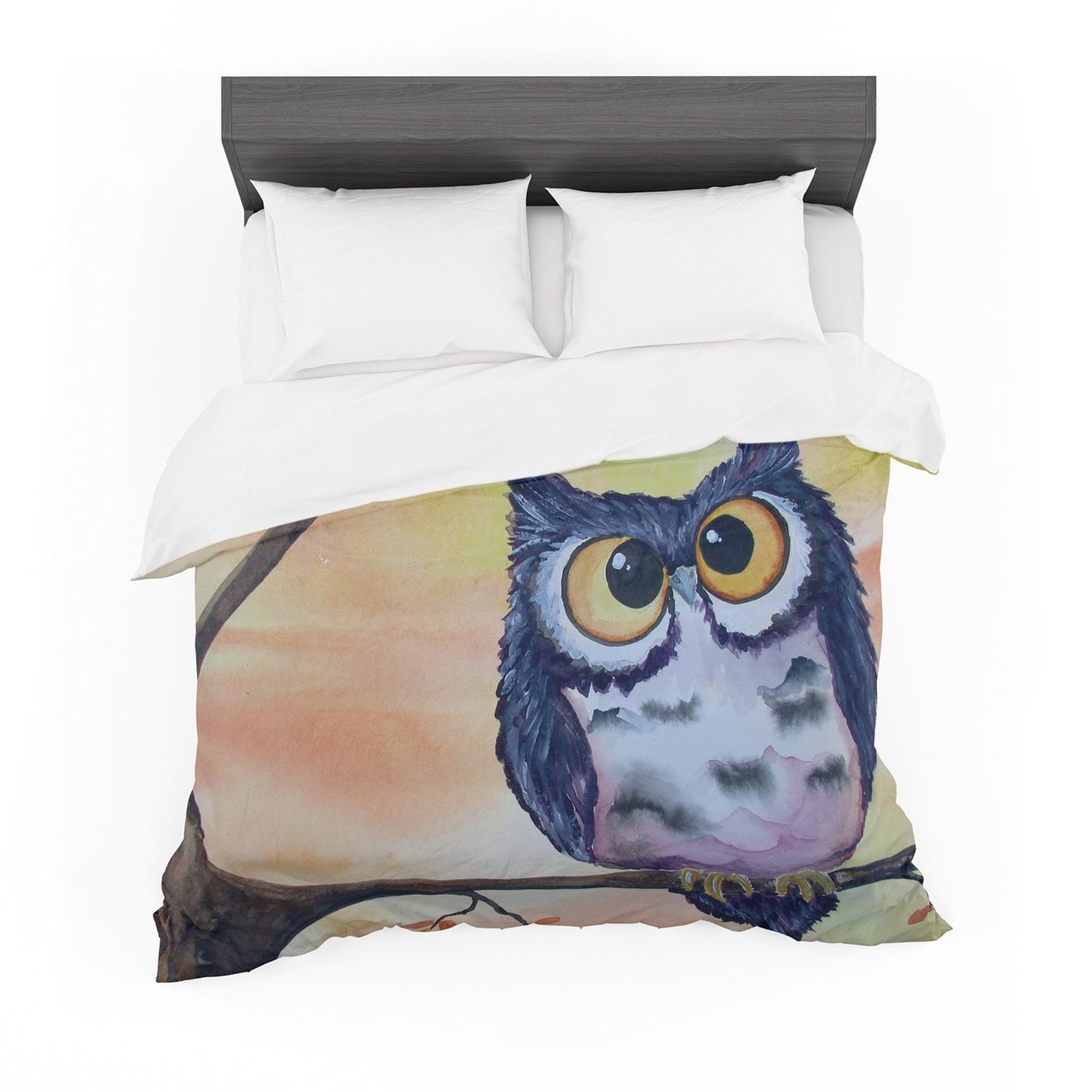 Padgett Mason ‘Hootie Cutie’ Cotton3D Customized Duvet Cover Bedding Sets