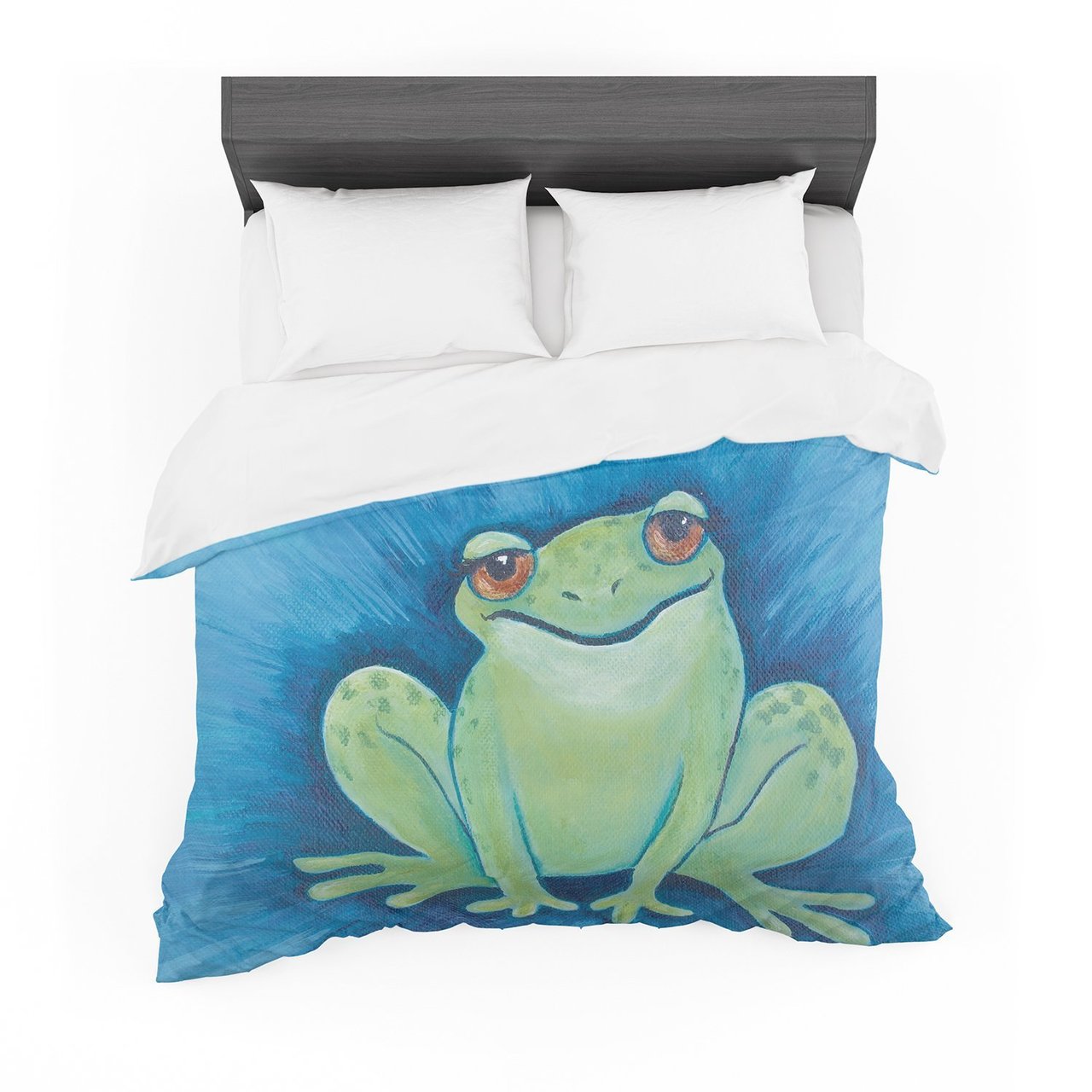 Padgett Mason ‘Ribbit Ribbit’ Cotton3D Customized Duvet Cover Bedding Sets