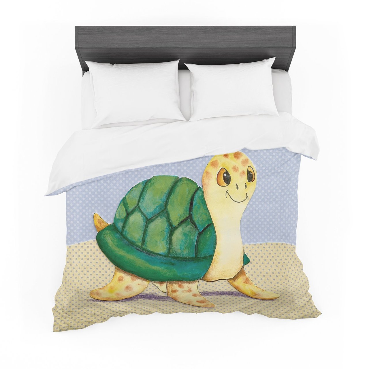 Padgett Mason ‘Slow andteady’ Cotton3D Customized Duvet Cover Bedding Sets
