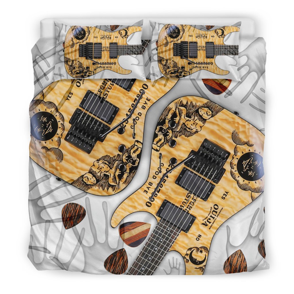 Paranormal Guitar Therapy upreme for Lovers of Music & Guitars3D Customized Duvet Cover Bedding Sets