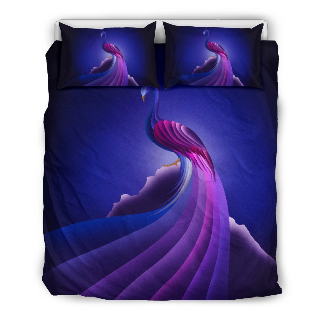 Peacock Bedding Set
