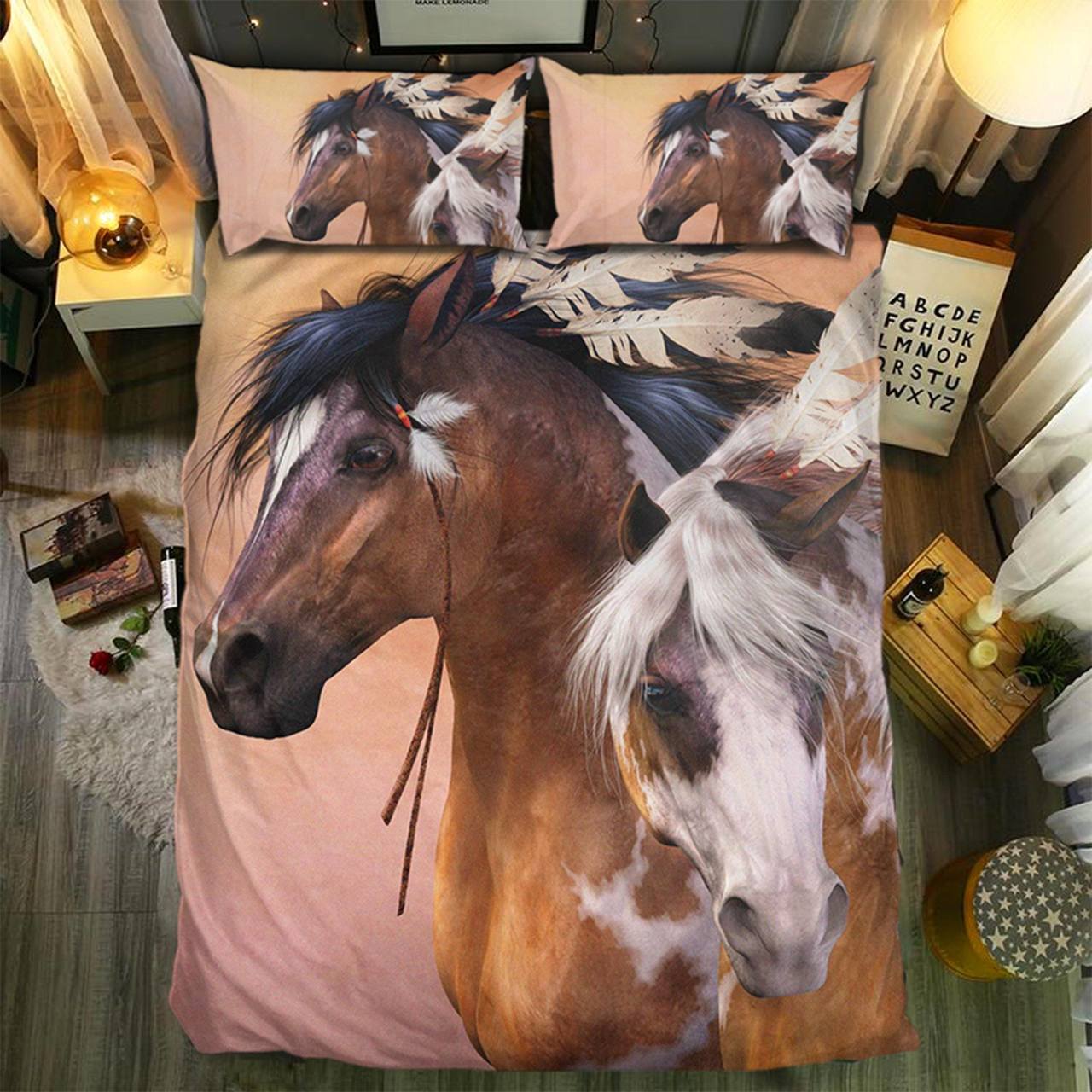 pecial Horse Collection 183D Customized Duvet Cover Bedding Sets