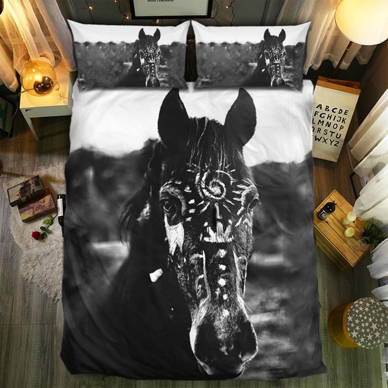 pecial Horse Collection 193D Customized Duvet Cover Bedding Sets