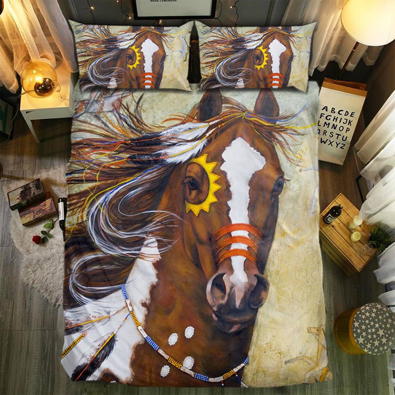 pecial Horse Collection 23D Customized Duvet Cover Bedding Sets