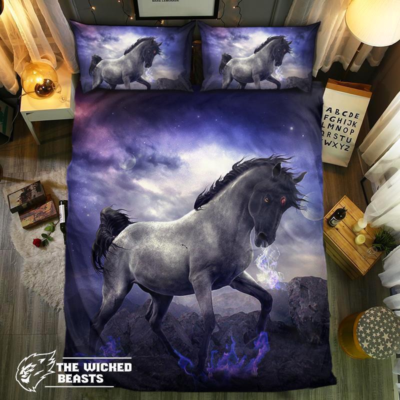 pecial Horse Collection 313D Customized Duvet Cover Bedding Sets