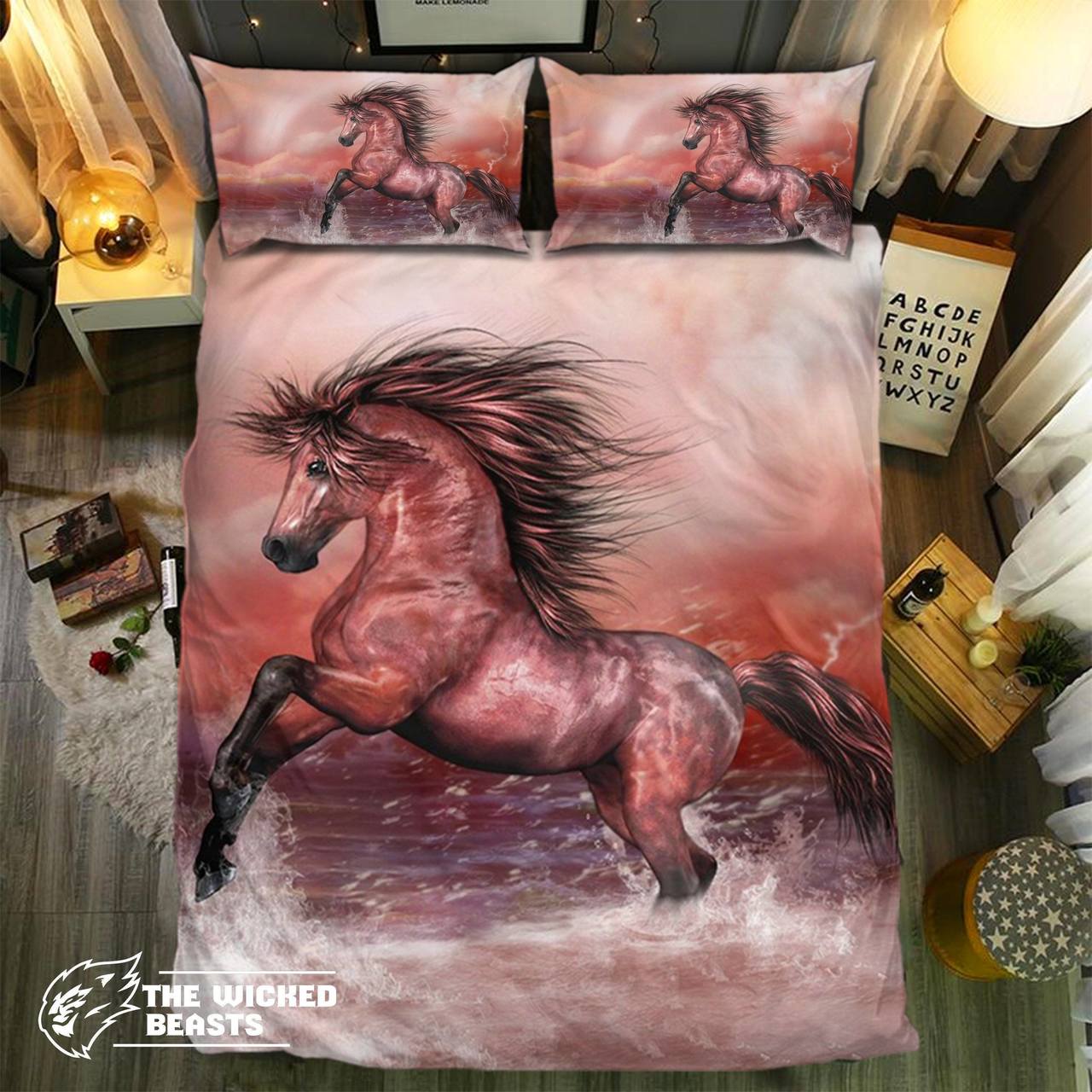 pecial Horse Collection 463D Customized Duvet Cover Bedding Sets