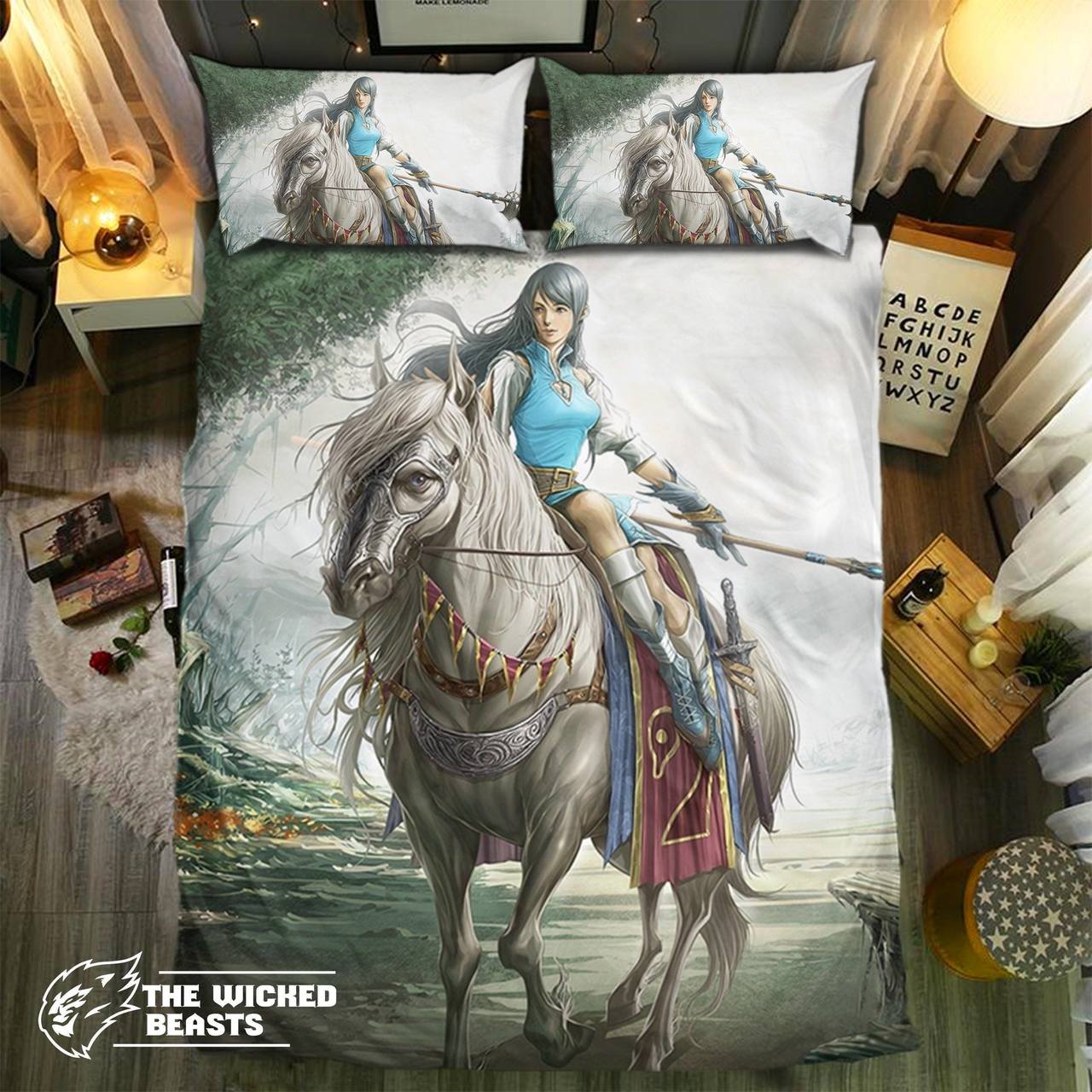 pecial Horse Collection 573D Customized Duvet Cover Bedding Sets