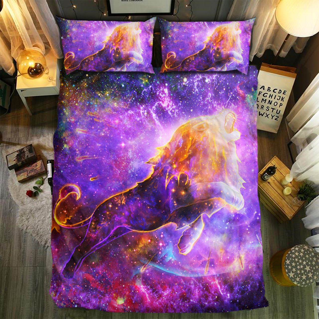 pecial Lion Collection 2808013D Customized Duvet Cover Bedding Sets