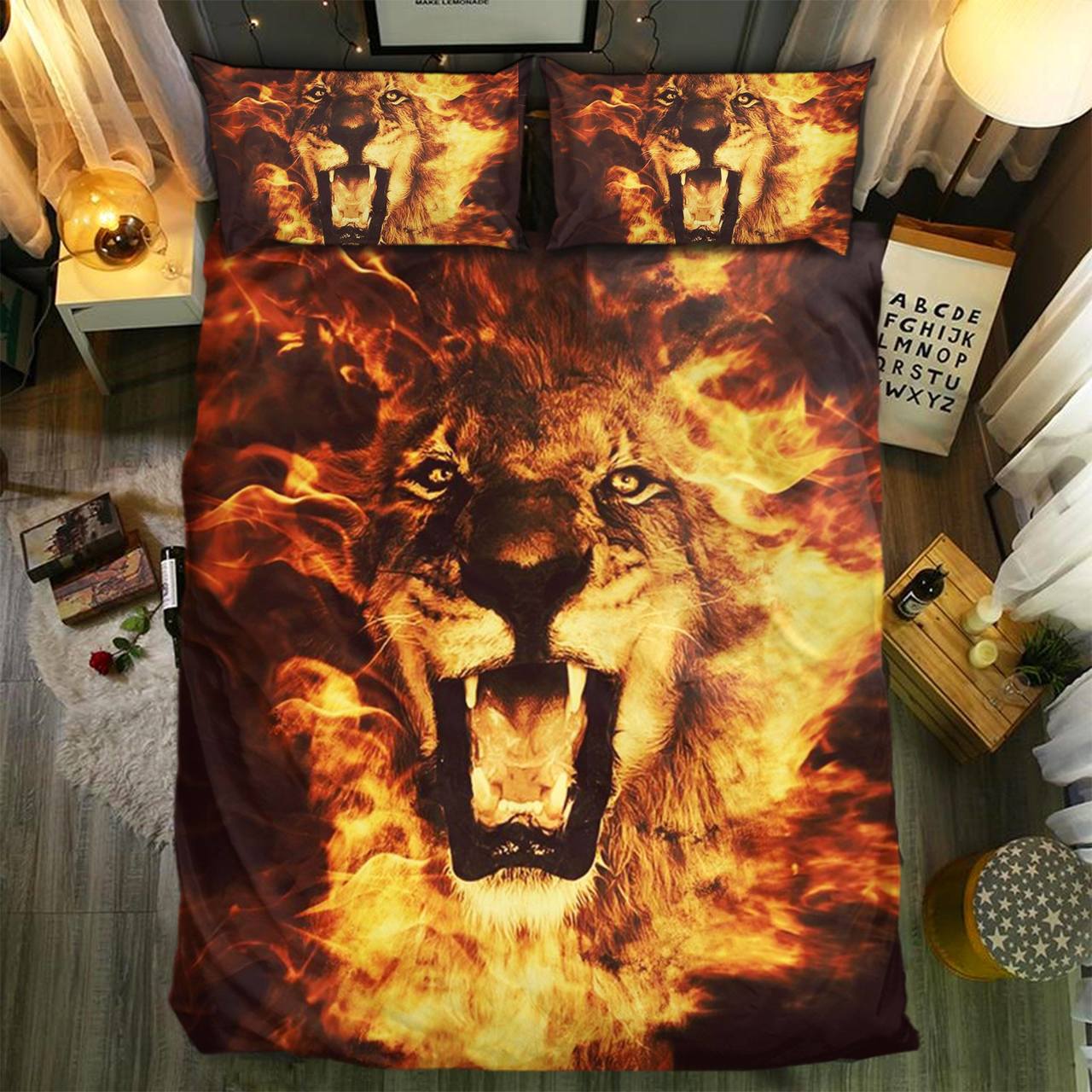 pecial Lion Collection 28080363D Customized Duvet Cover Bedding Sets