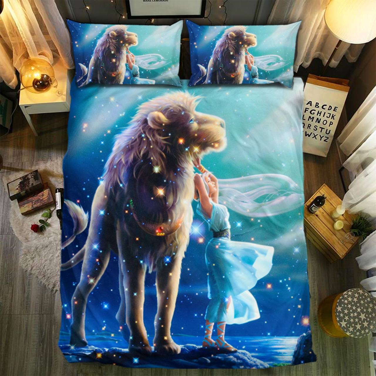 pecial Lion Collection 28080373D Customized Duvet Cover Bedding Sets