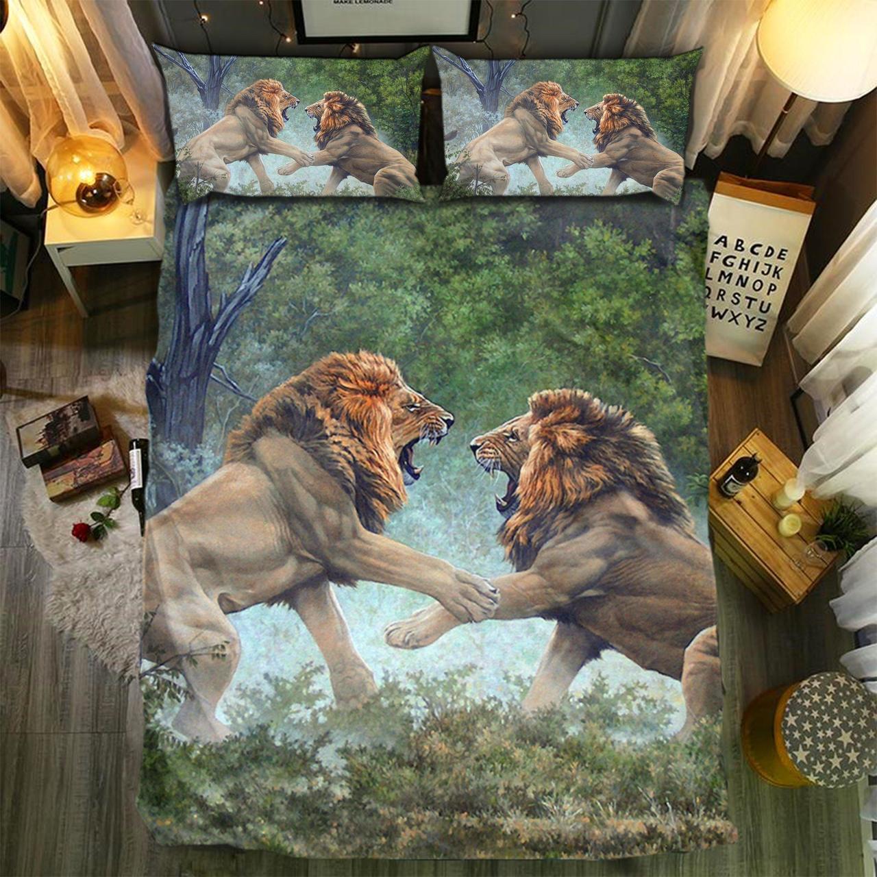 pecial Lion Collection 28080383D Customized Duvet Cover Bedding Sets