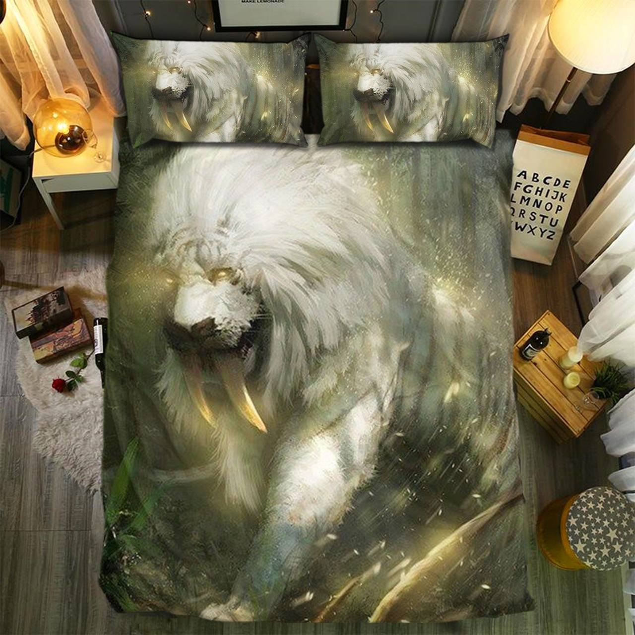 pecial Lion Collection 2808063D Customized Duvet Cover Bedding Sets