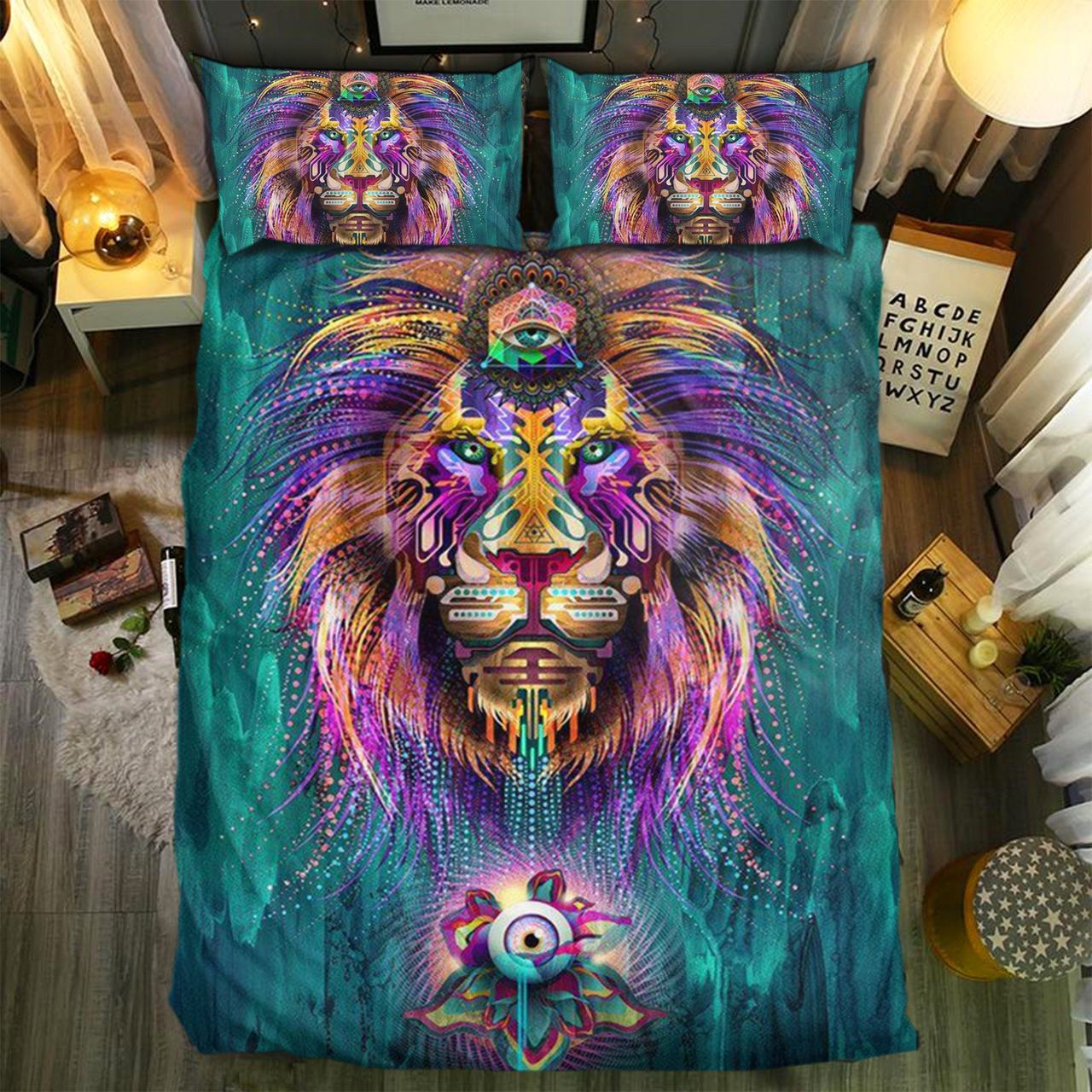 pecial Lion Collection 2808083D Customized Duvet Cover Bedding Sets