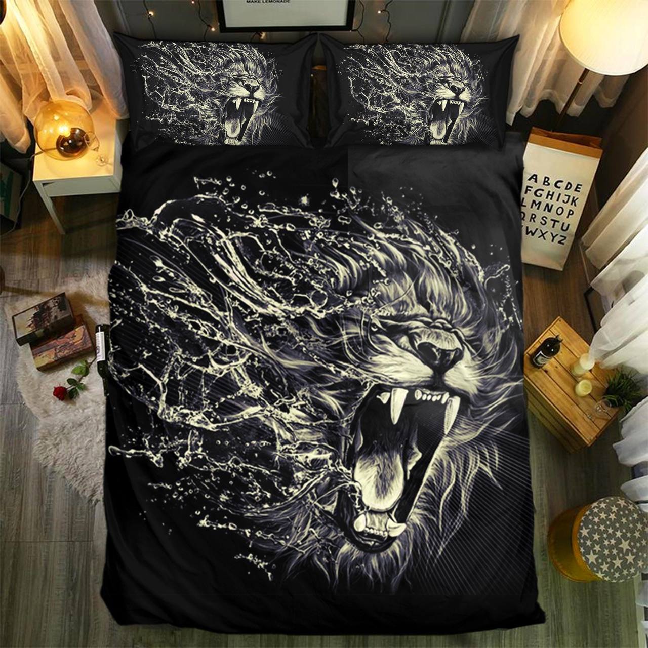 pecial Lion Collection 2808093D Customized Duvet Cover Bedding Sets