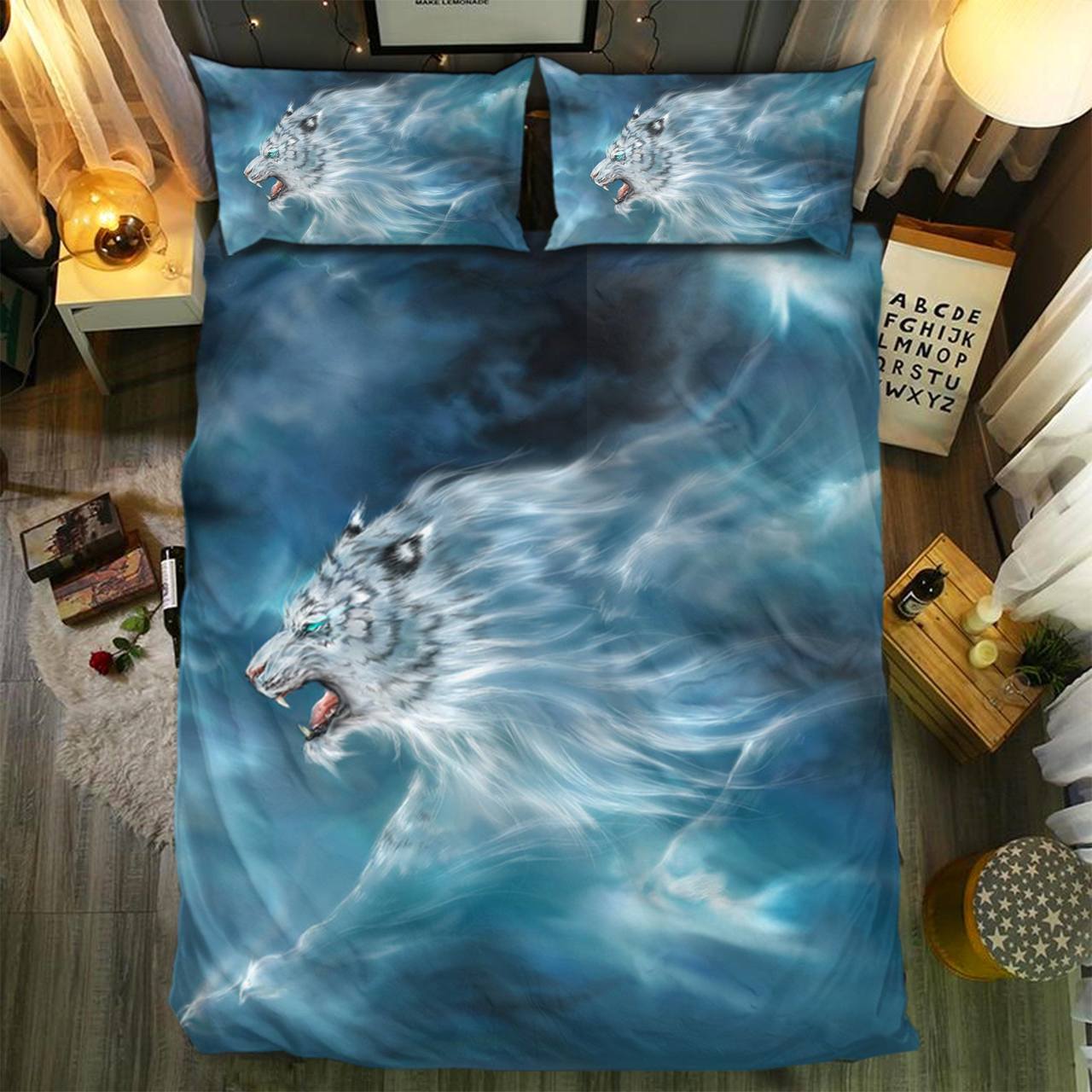 pecial Lion Collection 2808113D Customized Duvet Cover Bedding Sets