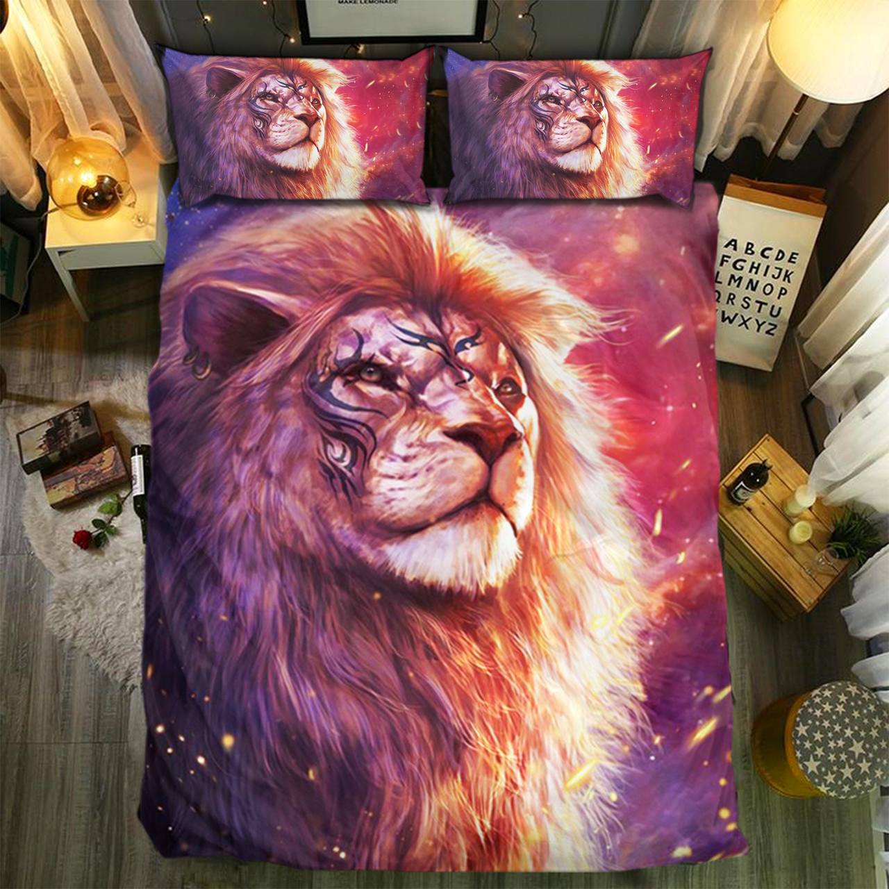 pecial Lion Collection 2808163D Customized Duvet Cover Bedding Sets
