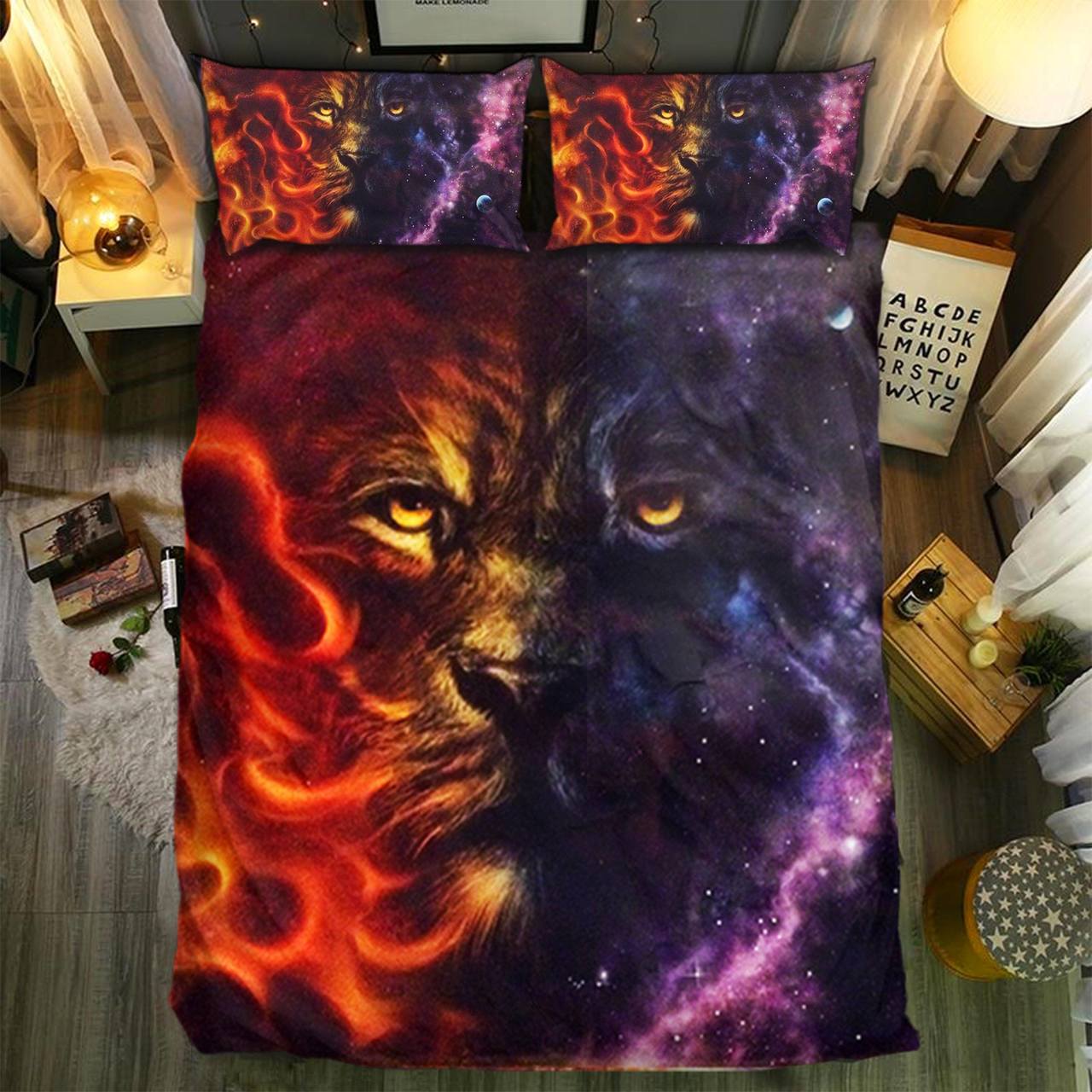 pecial Lion Collection 2808173D Customized Duvet Cover Bedding Sets