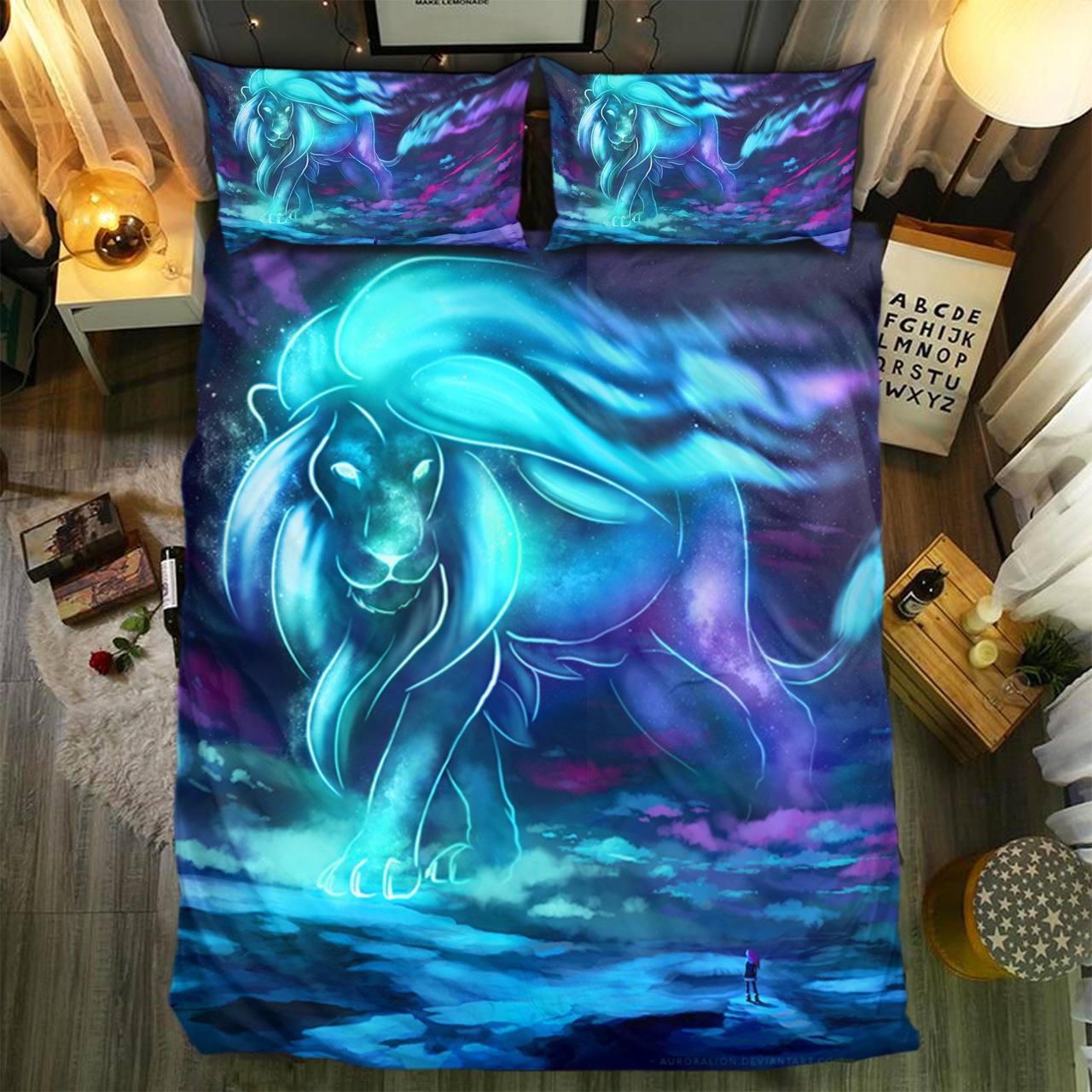 pecial Lion Collection 2808273D Customized Duvet Cover Bedding Sets