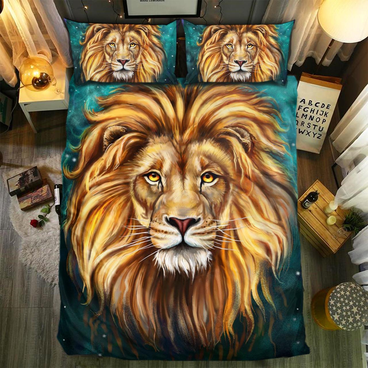 pecial Lion Collection 2808293D Customized Duvet Cover Bedding Sets