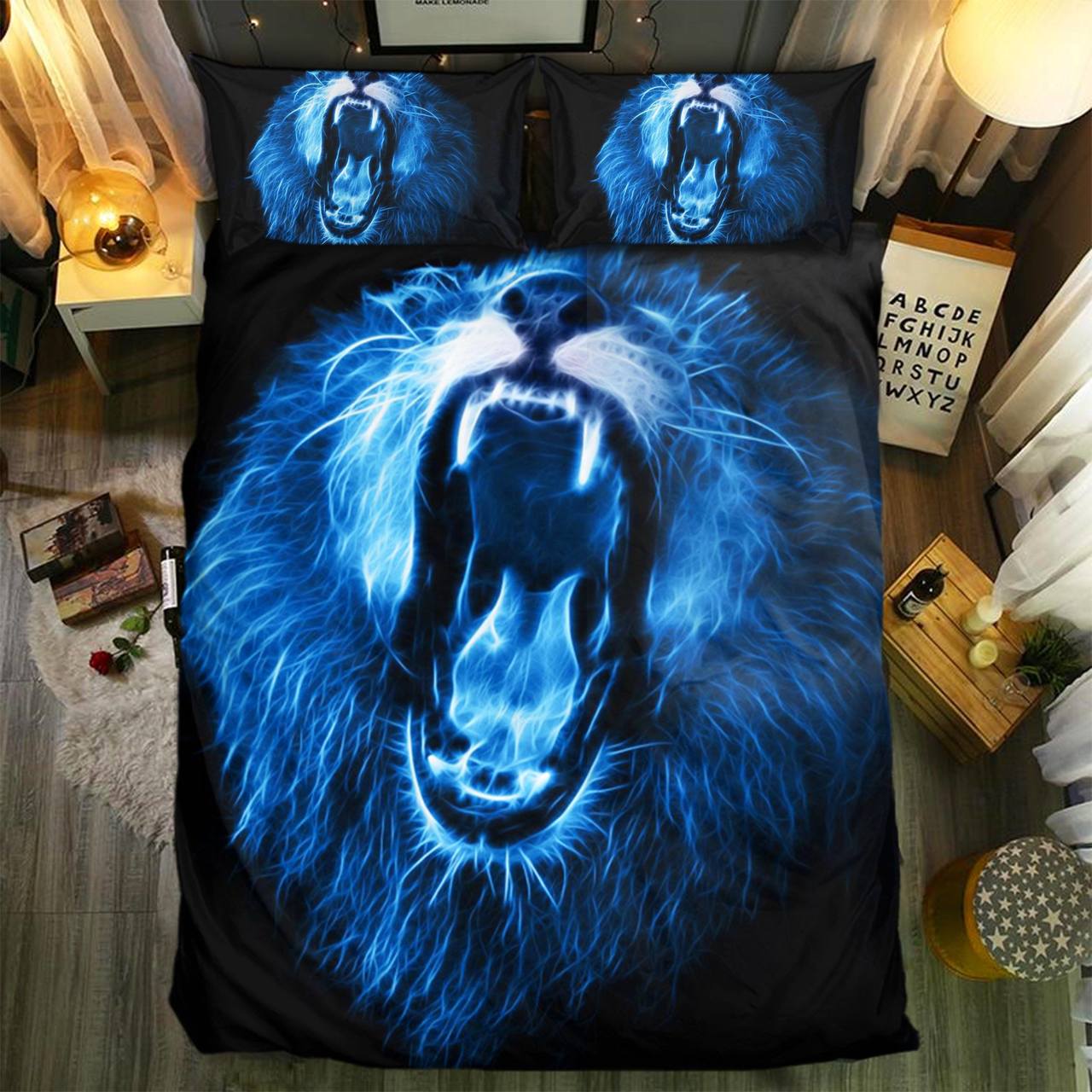 pecial Lion Collection 2808303D Customized Duvet Cover Bedding Sets