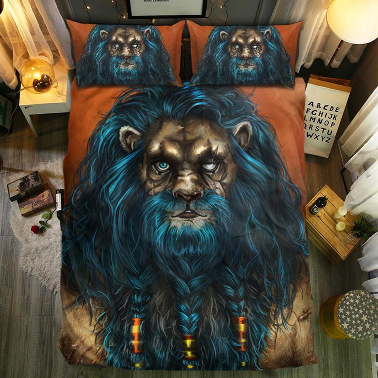 pecial Lion Collection 2808313D Customized Duvet Cover Bedding Sets