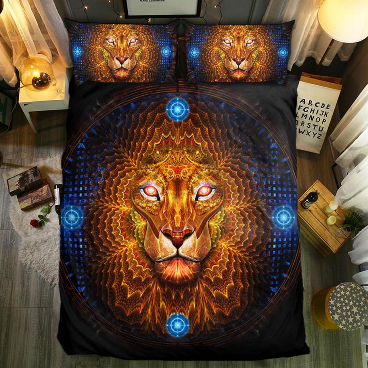 pecial Lion Collection 2808323D Customized Duvet Cover Bedding Sets