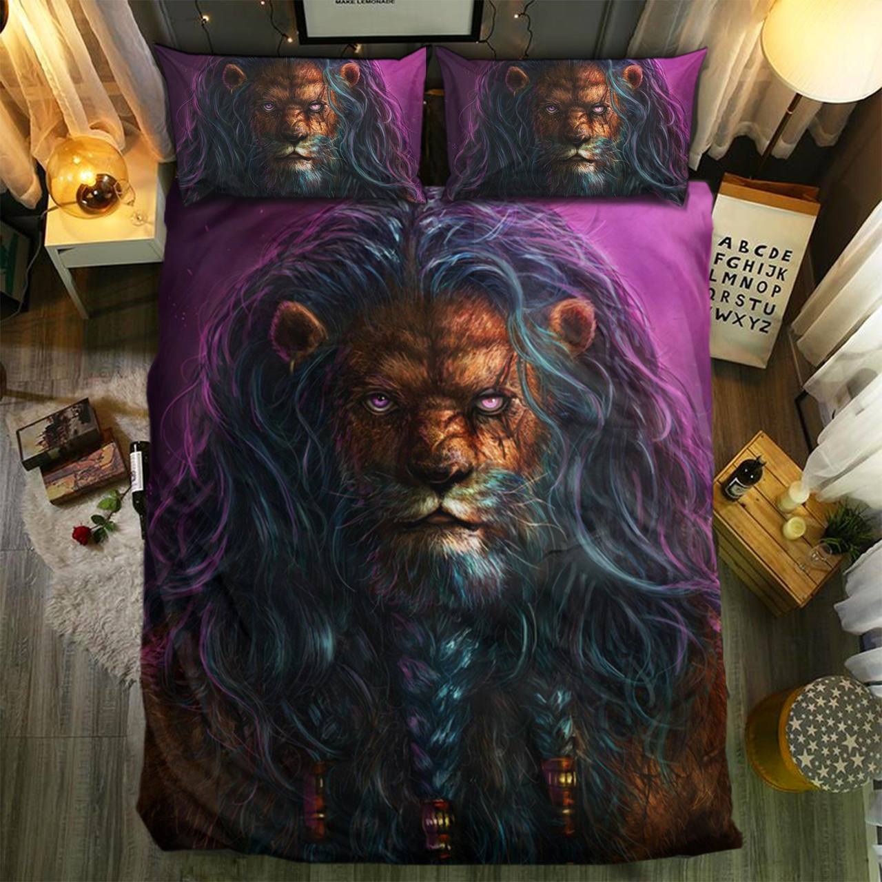 pecial Lion Collection 2808333D Customized Duvet Cover Bedding Sets