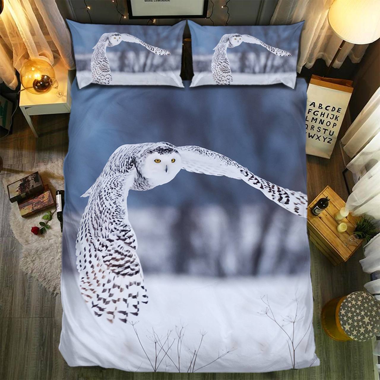 pecial Owl Collection 2808023D Customized Duvet Cover Bedding Sets