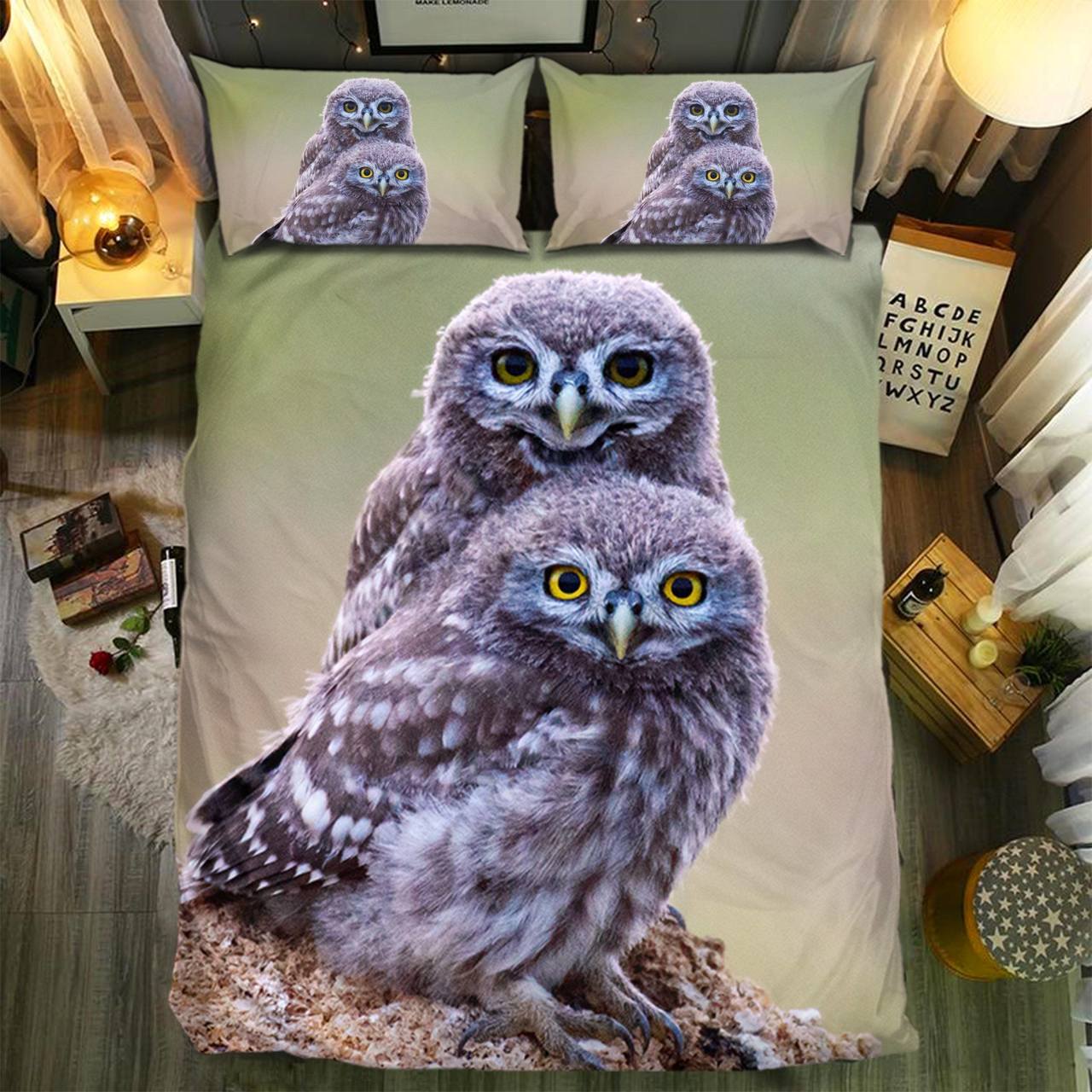 pecial Owl Collection 2808083D Customized Duvet Cover Bedding Sets