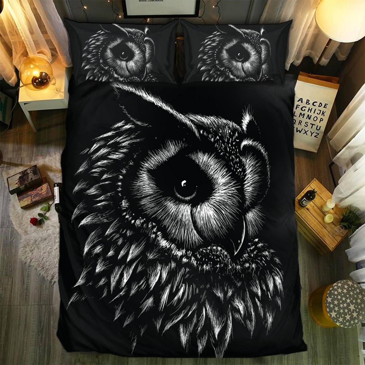 pecial Owl Collection 2808093D Customized Duvet Cover Bedding Sets