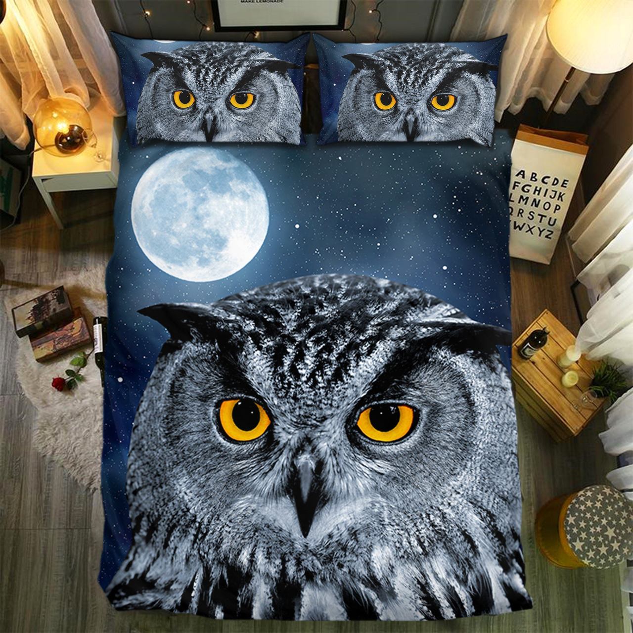 pecial Owl Collection 2808133D Customized Duvet Cover Bedding Sets
