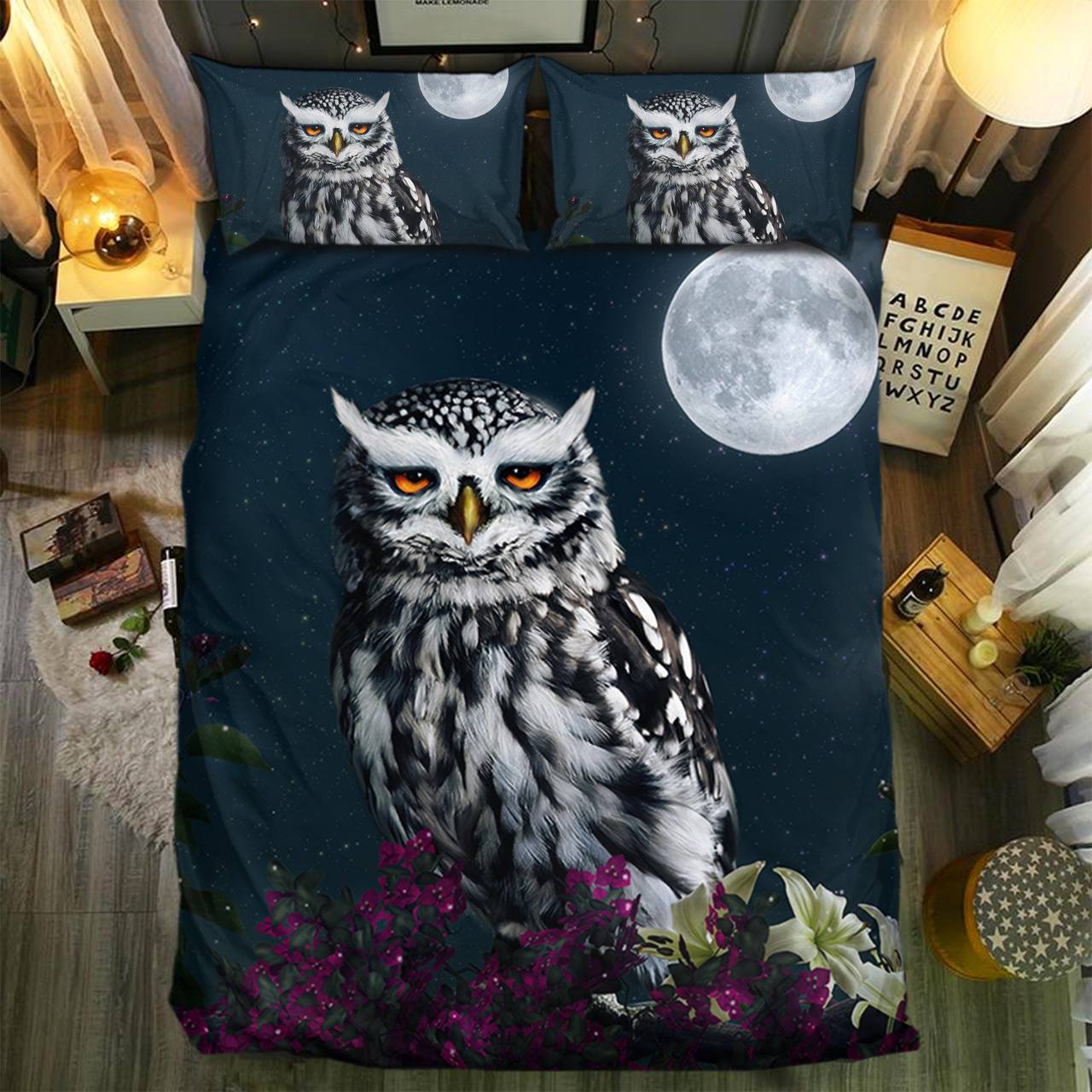 pecial Owl Collection 2808143D Customized Duvet Cover Bedding Sets