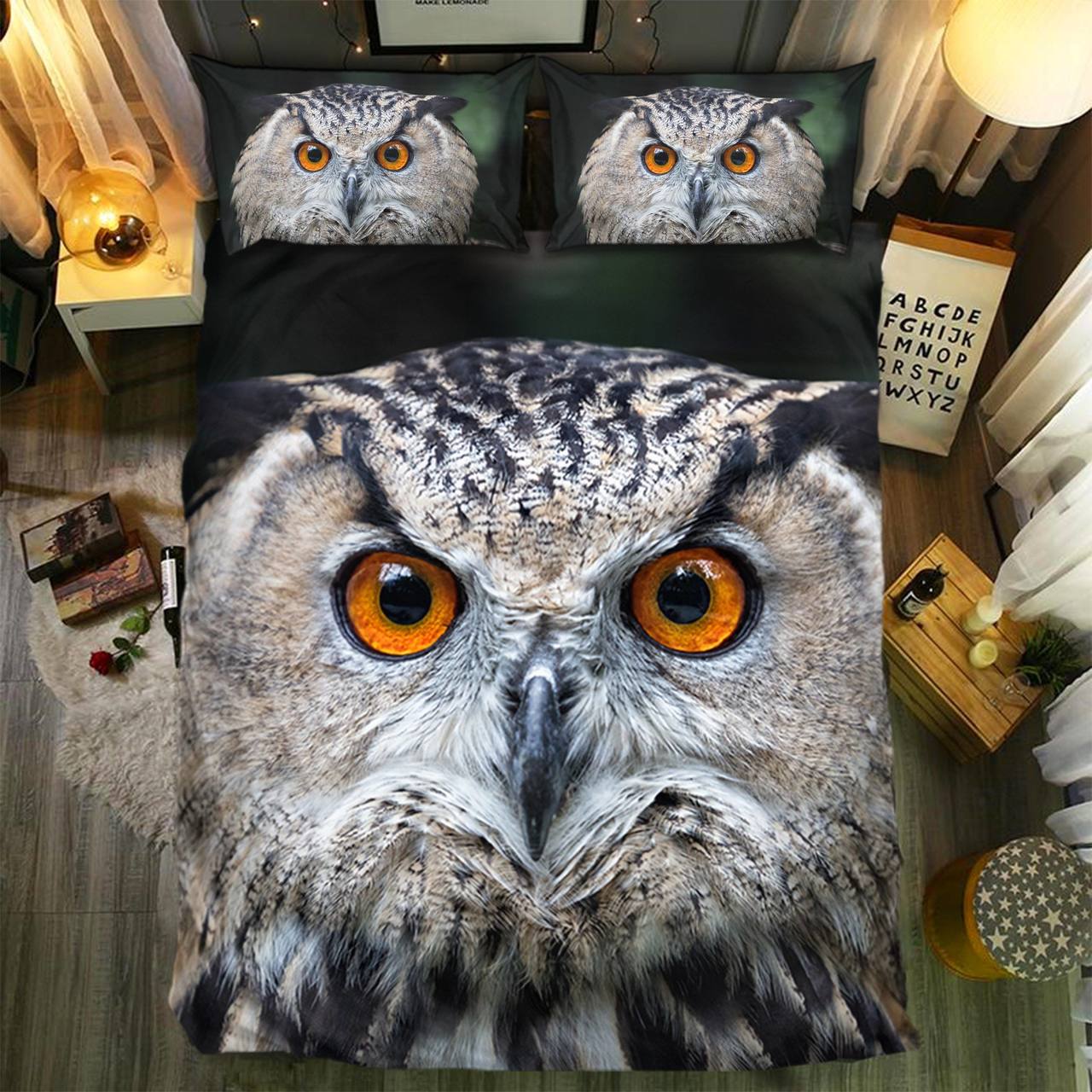 pecial Owl Collection 2808153D Customized Duvet Cover Bedding Sets