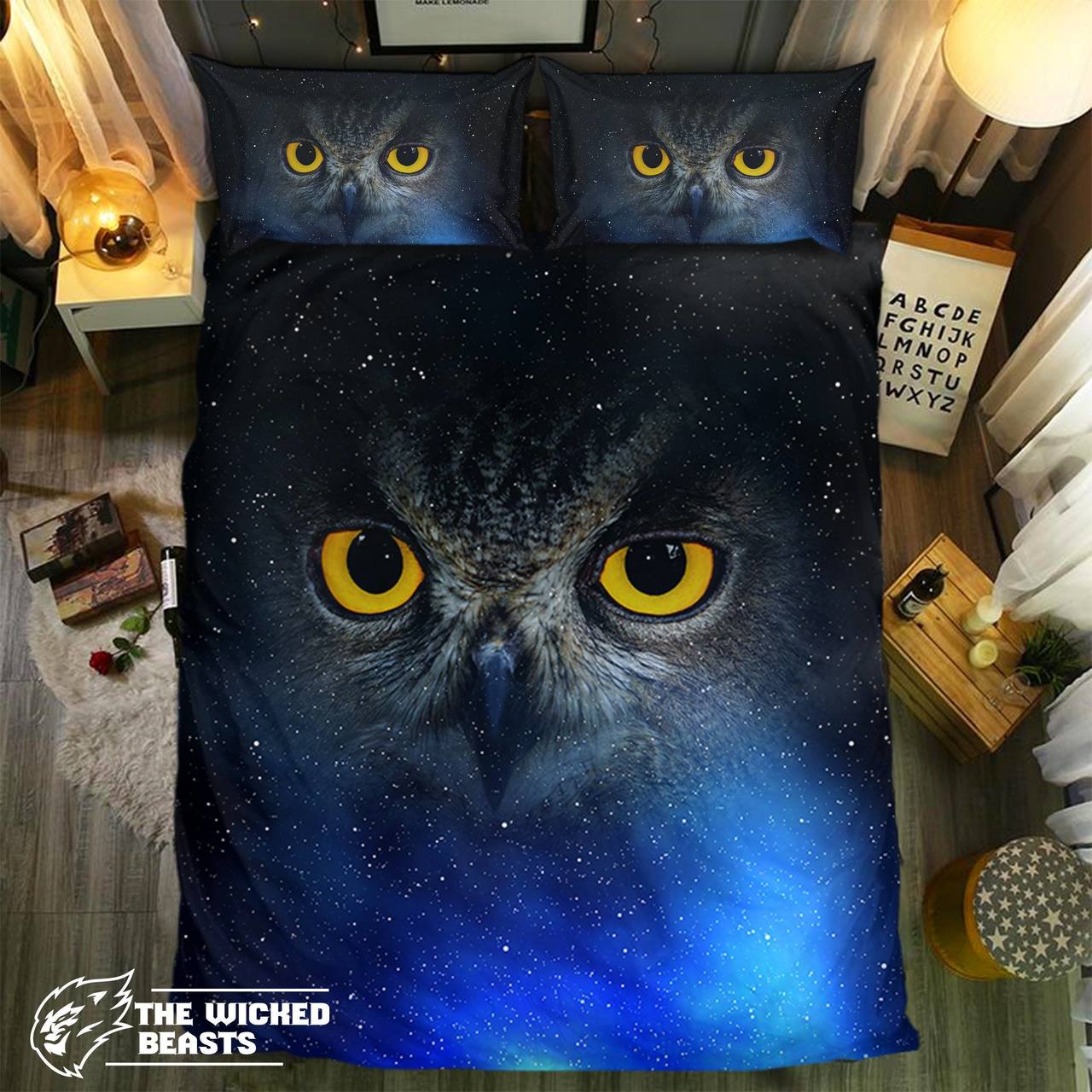 pecial Owl Collection 2808183D Customized Duvet Cover Bedding Sets
