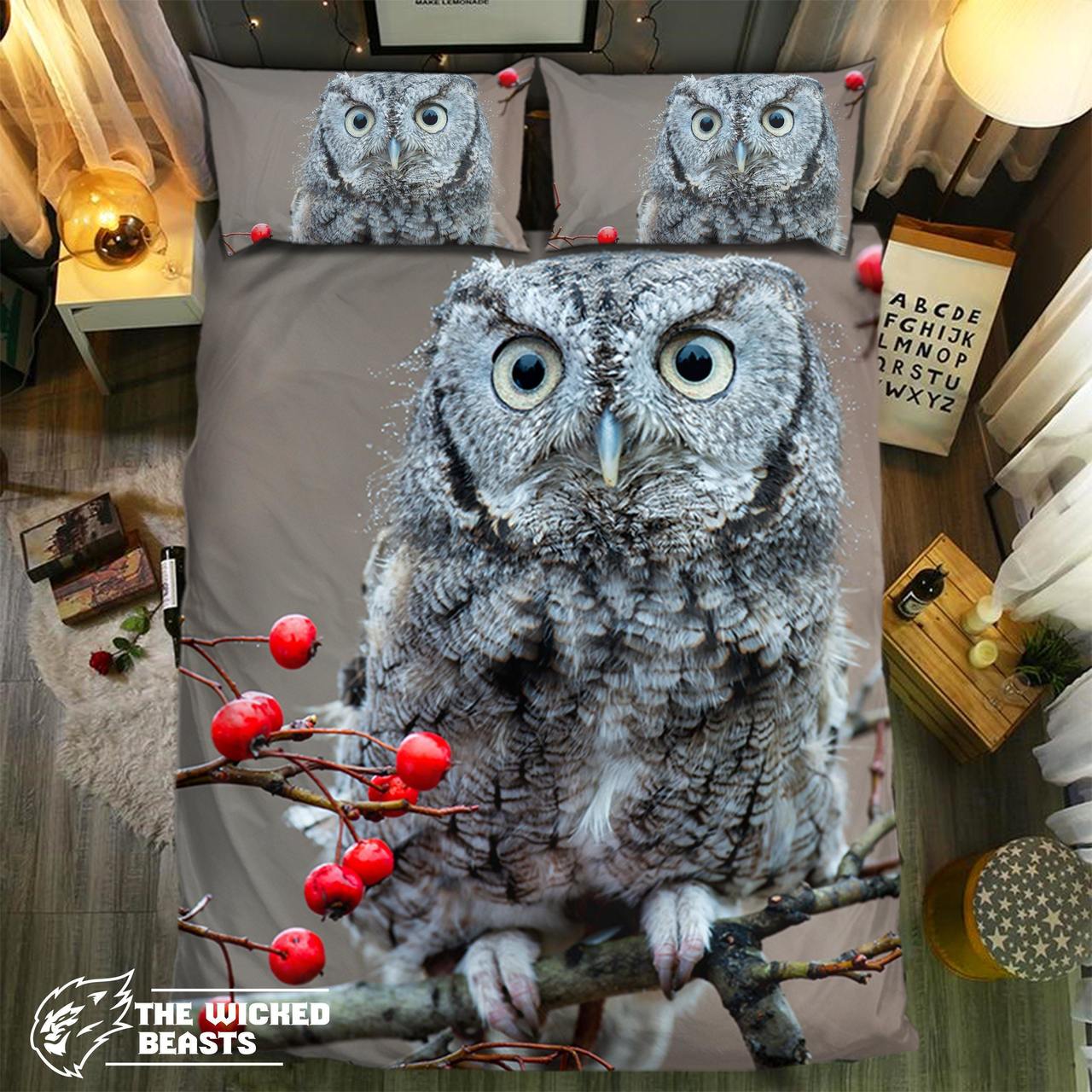 pecial Owl Collection 2808253D Customized Duvet Cover Bedding Sets