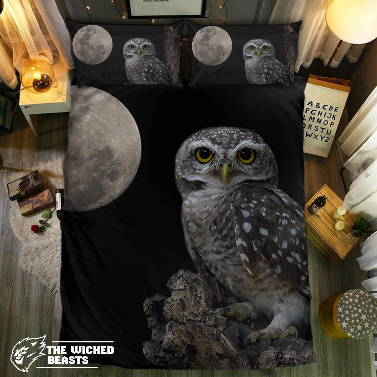 pecial Owl Collection 2808313D Customized Duvet Cover Bedding Sets