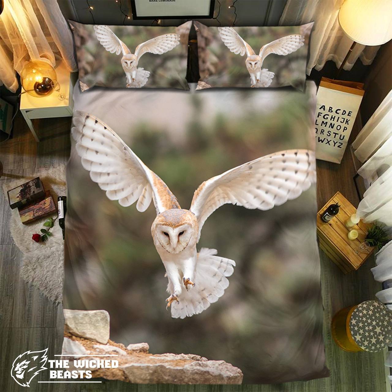 pecial Owl Collection 2808353D Customized Duvet Cover Bedding Sets