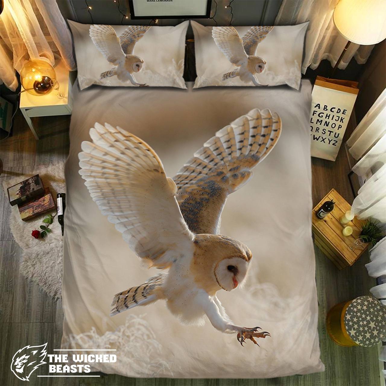 pecial Owl Collection 2808363D Customized Duvet Cover Bedding Sets